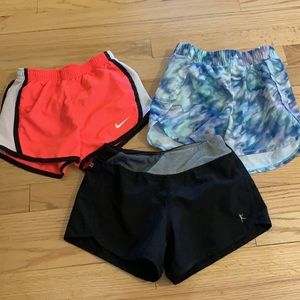 Girls Athletic Shorts Lot
